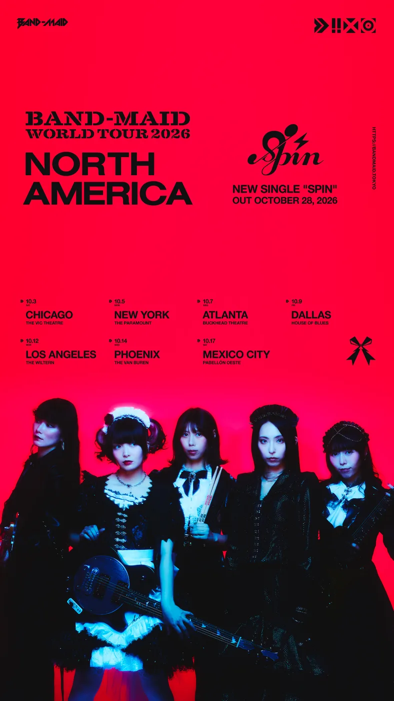 Flyer de BAND-MAID