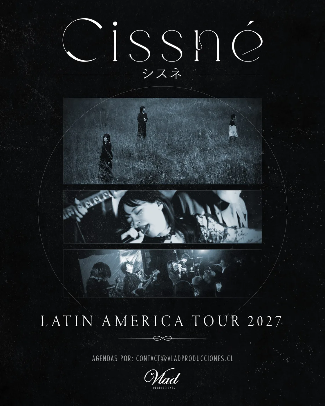 Flyer de Cissné — Latin America Tour 2027