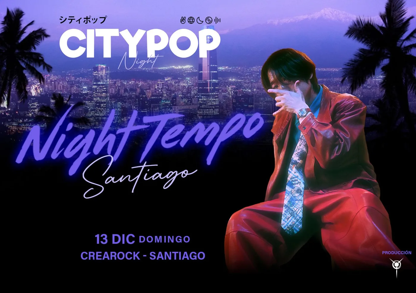Flyer de Night Tempo — CITYPOP NIGHT