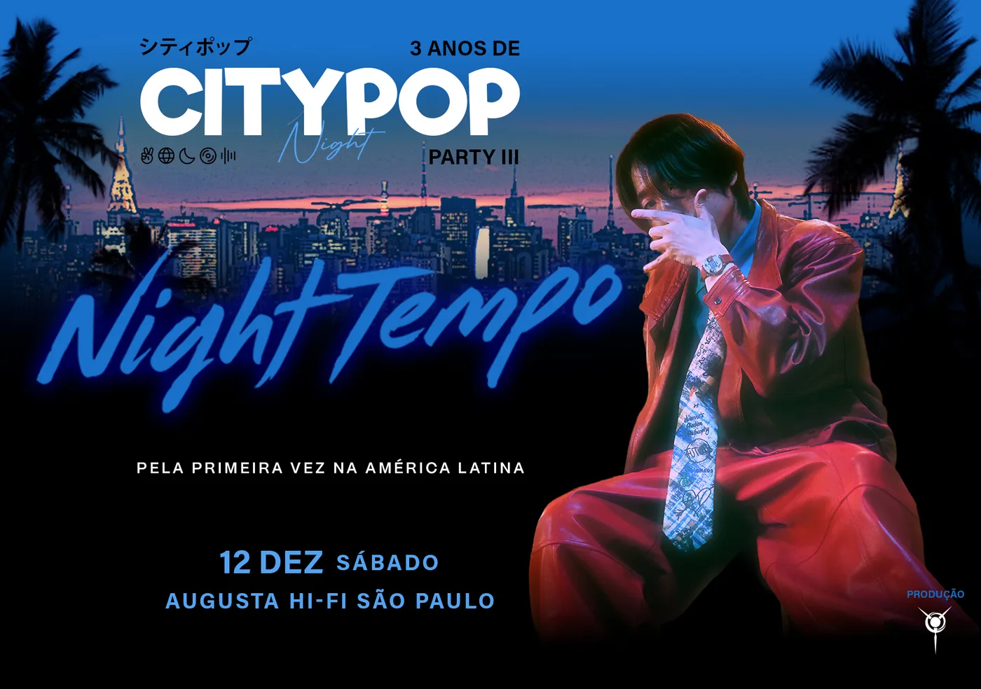Flyer de Night Tempo