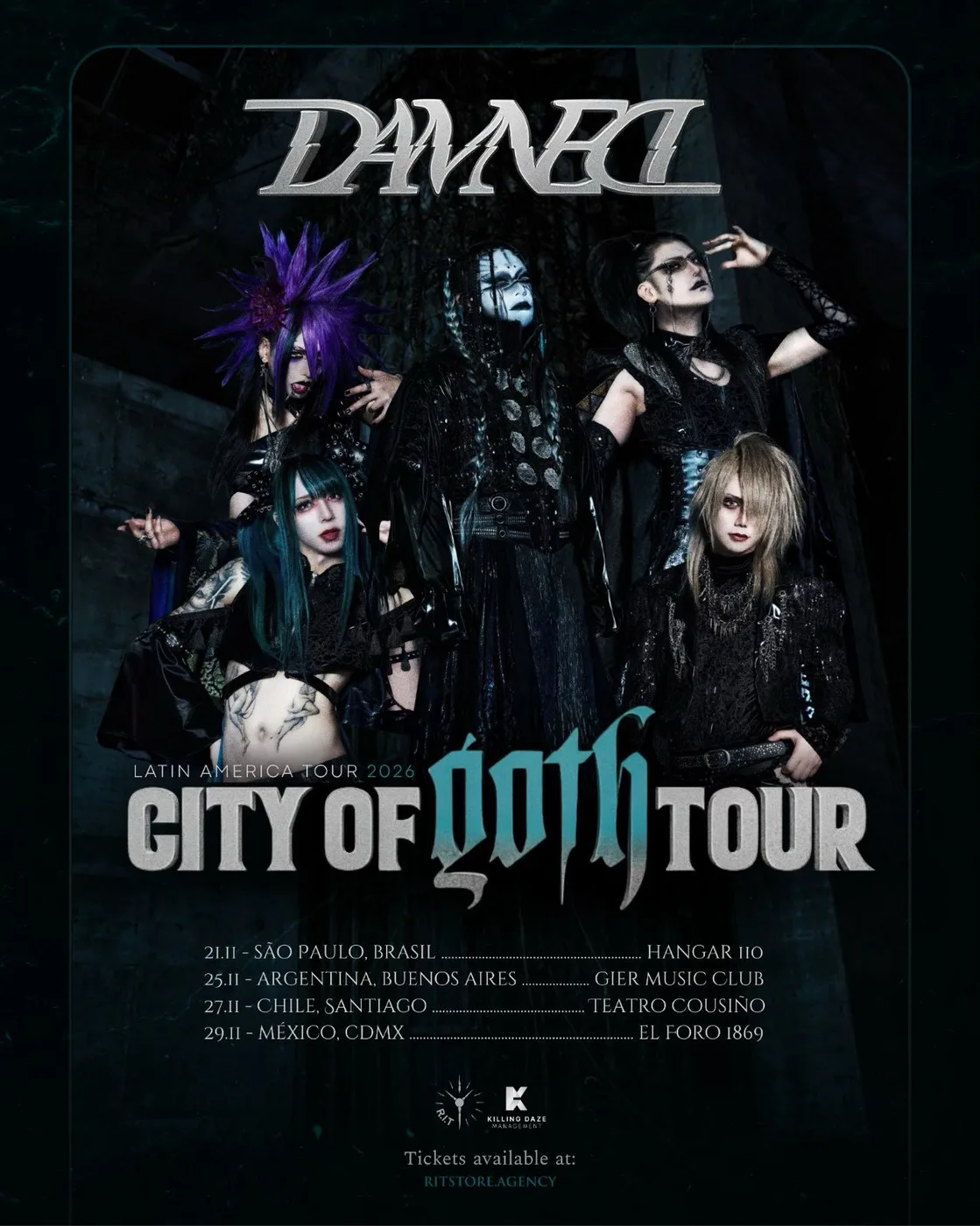 Flyer de DAMNED