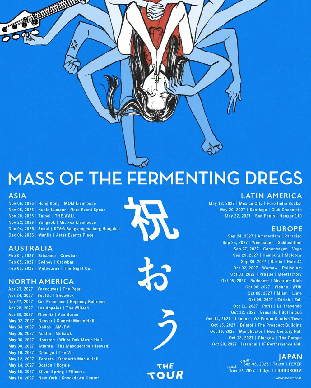 Flyer de MASS OF THE FERMENTING DREGS