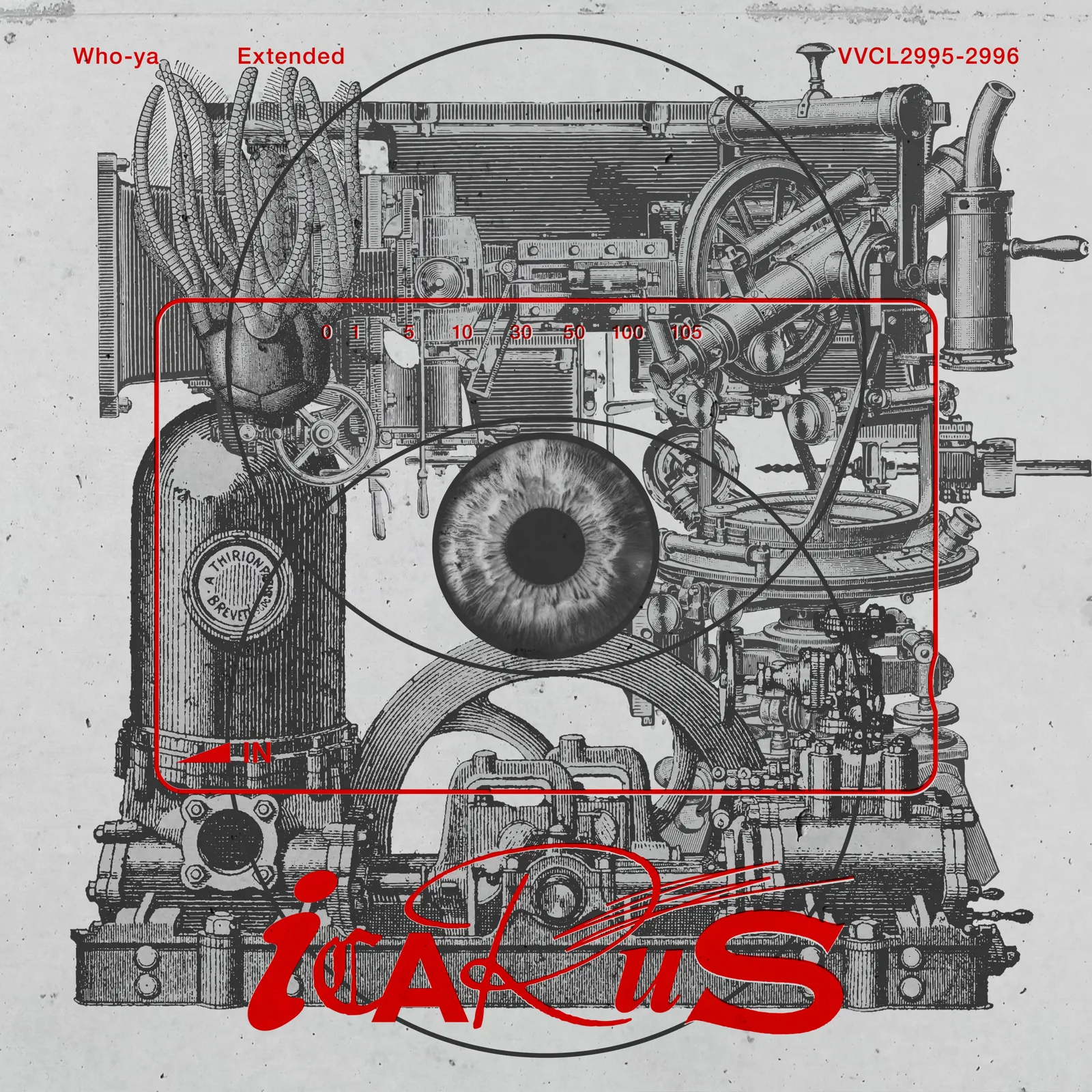 Portada oficial del sencillo «ICARUS» de Who-ya Extended