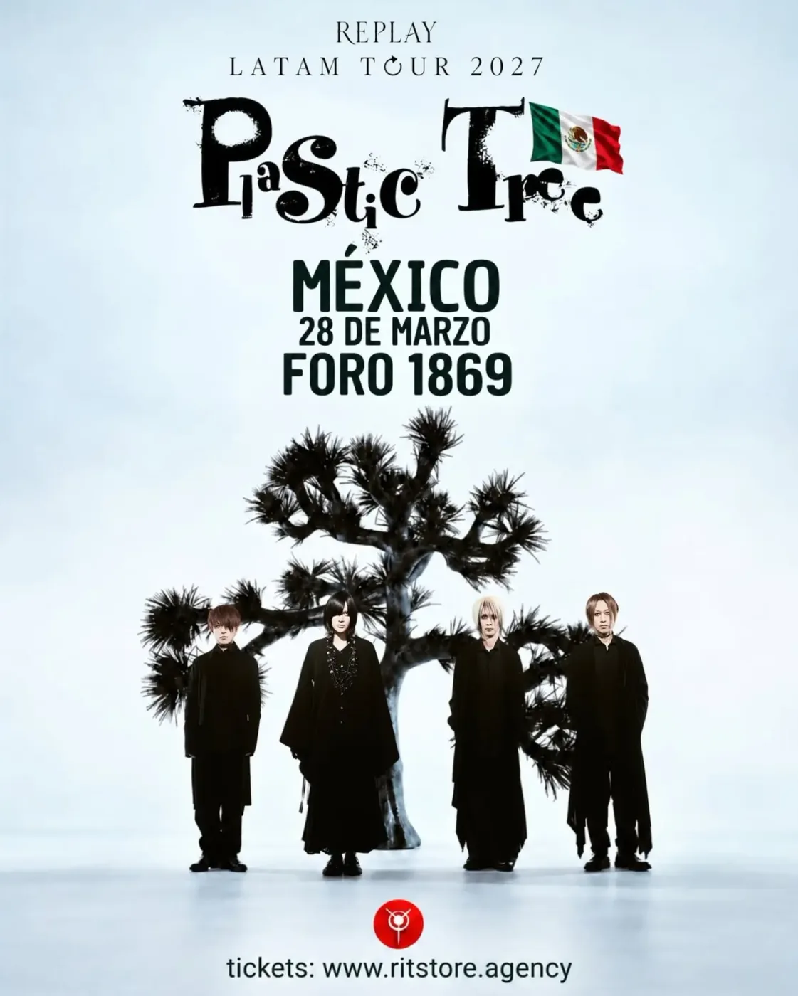 Flyer de Plastic Tree — Latin America Tour 2027 -Replay-