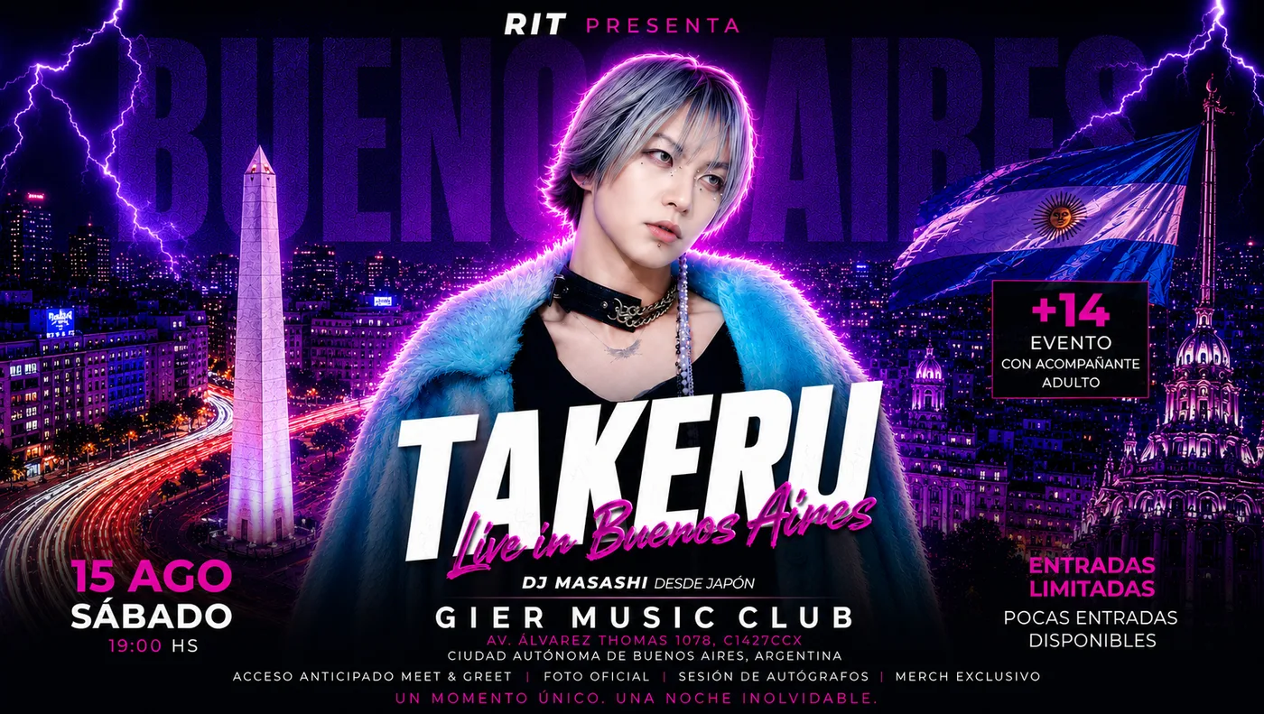 Flyer de TAKERU